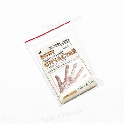 Бинт еластичний Міран Т-1 сітчастий трубчастий, 1 см х 15 см